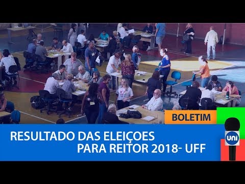 Boletim Unitevê - Resultado das Eleições para Reitoria da UFF 2018