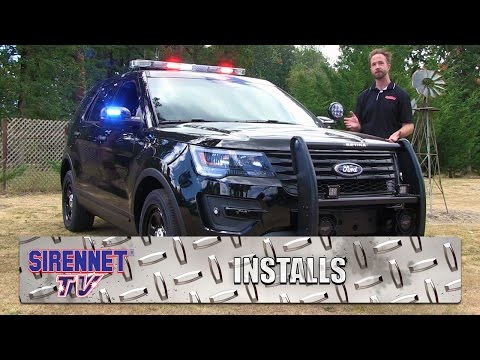 2016 Ford Interceptor Utility Patrol Vehicle Installation