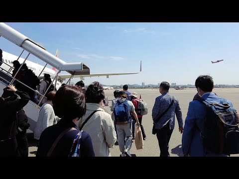 4K COREIA | Voo para Jeju | Aeroporto de Gimpo para o aeroporto de Jeju | Maio de 2022