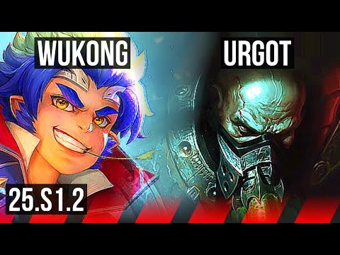 WUKONG vs URGOT (TOP) | NA Challenger | 25.S1.2