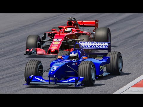 Ferrari F1 2018 vs Prost F1 2000 - Red Bull Ring