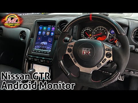 Nissan GTR R35 - "TESLA STYLE" Vertical Android Screen