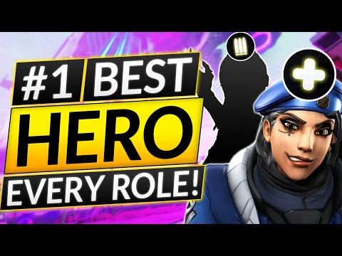 1 MOST BROKEN HERO of EVERY ROLE for OVERWATCH 2 - MAIN THESE HEROES - PRO TIPS GUIDE