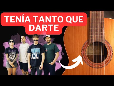 Tenía Tanto Que Darte Guitar Cover LalaLove You vs. Nena Daconte🎸|Tabs + Acordes|