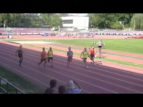 Bieg na 100m M u16 - SERIA 1 -  Małopolski Mityng Lekkoatletyczny -  I Ty możesz zostać Mistrzem