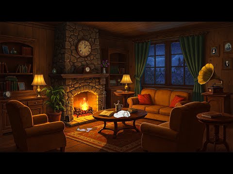 1940s grandma's house with oldies music playing in another room | unwind, study, sleep