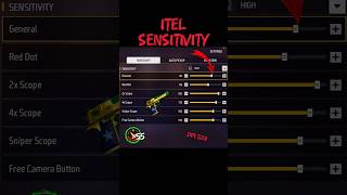 Itel Free Fire All Device Sensitivity Settings 2025 || Free Fire Best Sensitivity Settings 2025