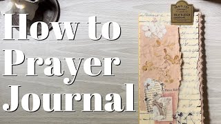 My Prayer Insert Set up | How To Start A Prayer Journal | Travelers Notebook
