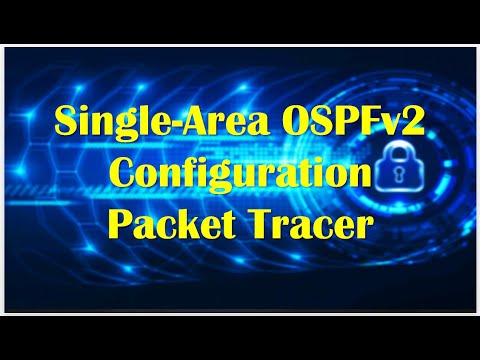 Single Area OSPFv2 Configuration Packet Tracer