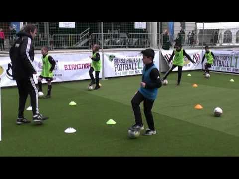 Coerver Coaching at the Grass Roots Show Live