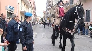 preview picture of video 'Bitonto, Corteo storico 31 Maggio 2014, cavalli, cavalieri, carrozze e carri'