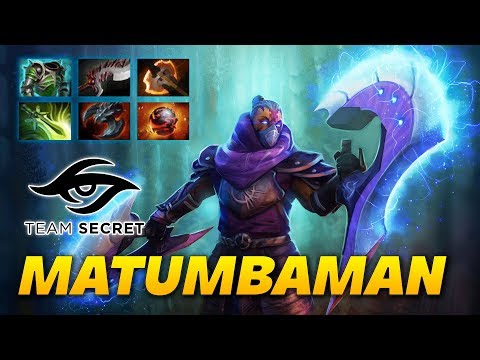 MATUMBAMAN ANTI MAGE - SECRET CARRY - Dota 2 Pro Gameplay