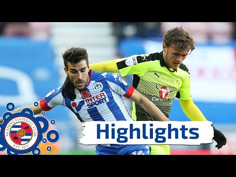 Wigan Athletic 0-3 Reading - Saturday 5th November 2016, Sky Bet Championship (2016/17 highlights)