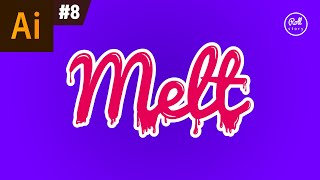 일러스트레이터 강좌 #8 - 타이포그래피 흐르는 글자 만들기 I 롤스토리 우디