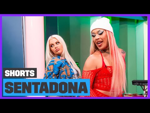 Luísa Sonza e Gloria Groove fazem a coreografia de 'sentaDONA (remix) s2' | TVZ Gloria Groove