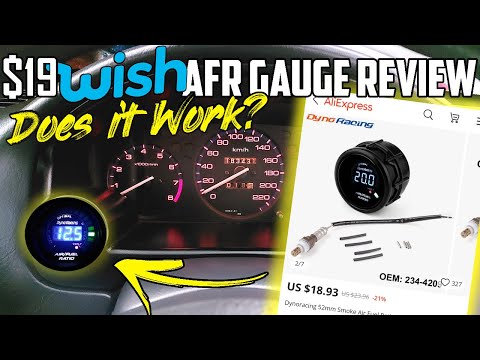 $19 Air Fuel Ratio Gauge Kit Install | Turbo Honda Civic (Narrowband)