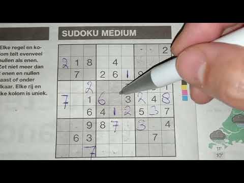 I don't think 3 is too much for today. Medium Sudoku puzzle. (#344) 11-27-2019 part 2 of 3