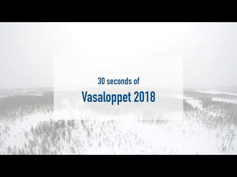 30 seconds of Vasaloppet 2018