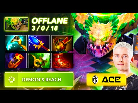 [7.39c] Ace UNDERLORD Offlane | Full Gameplay Dota Class