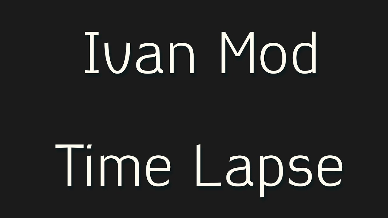 Ivan Mod Pen Modding Time Lapse