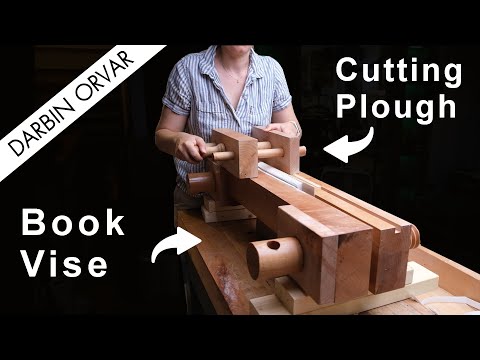 Build Your Own Book Vise & Cutting Plough: Step-by-Step Guide! #bookbinding