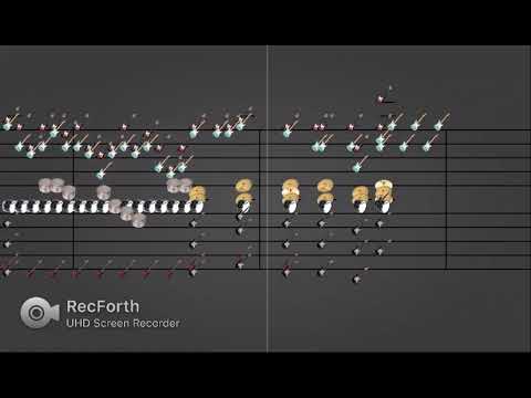 Through the Fire and Flames on Notessimo V3 Legacy Edition