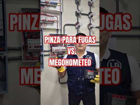 Pinza para fugas de corriente o megohometro #electricista #electrician #ingenieria #electricidad