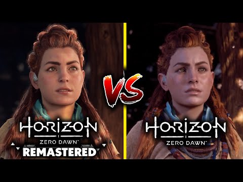 Horizon Zero Dawn Remastered vs Original Graphics Comparison - Are The Visual Changes Drastic?