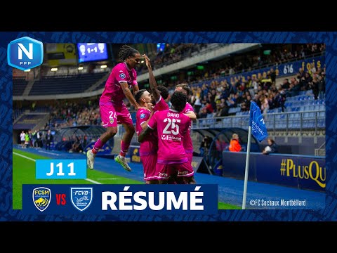 J11 I FC Sochaux M. - FC Villefranche B. (3-3), le résumé I National FFF 2023-2024