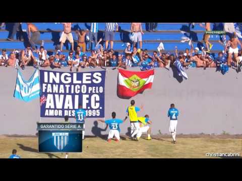 Londrina 0x1 Avaí - Gol do acesso e comemoração no fim da partida