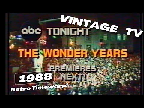 The Wonder Years January 31 1988 Premiere from Betamax in HD