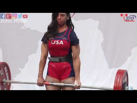 Marisa Inda - 2nd Place 412.5kg Total - 52kg Class 2019 Womens IPF Classic Worlds