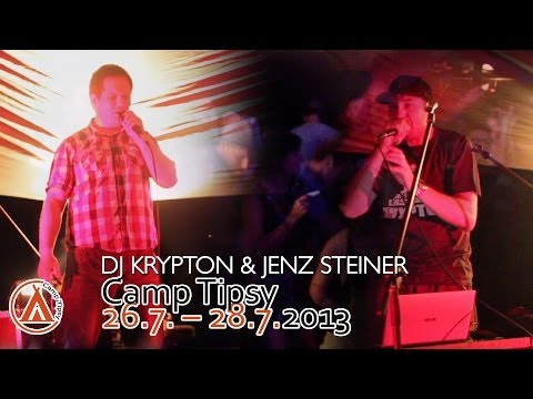 DJ Krypton & Jenz Steiner Live @ Camp Tipsy 2013