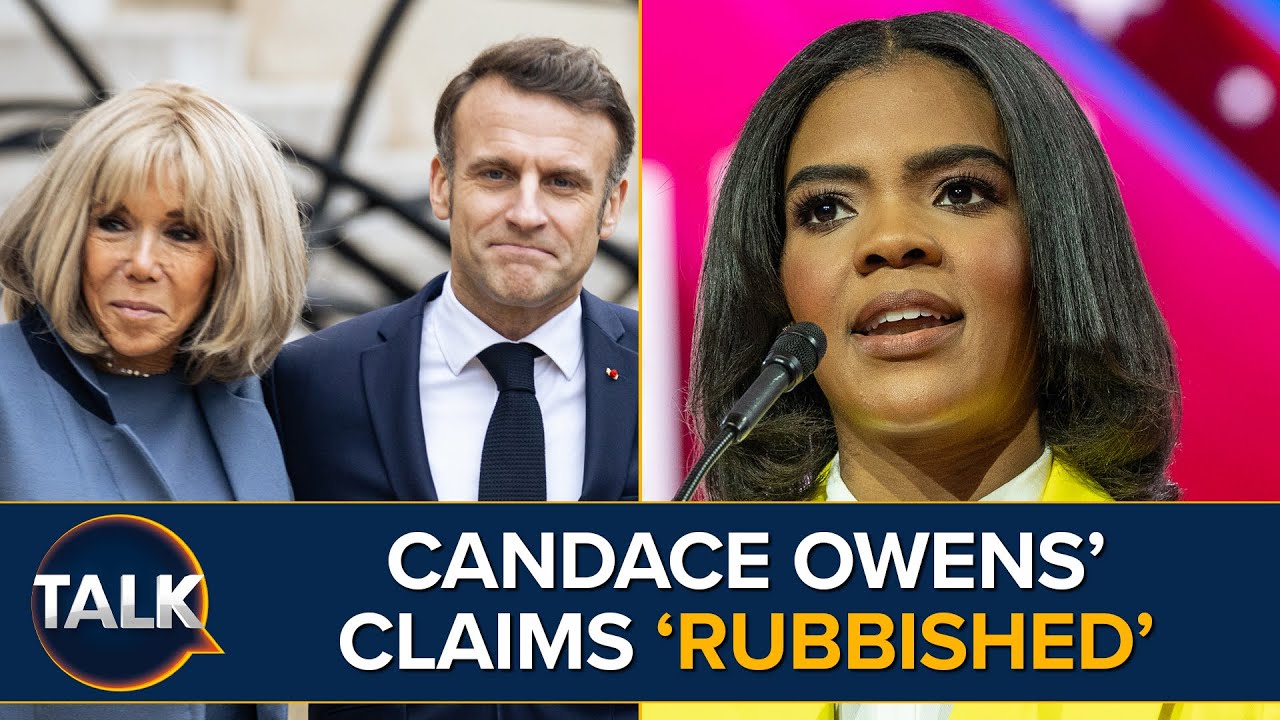 Candace Owens' Claims That Emmanuel Macron's Wife Is A Man "Not True" Says French Journalist