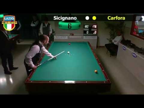 Carfora vs Sicignano - Gara Nazionale Open CSB New Club 93 Roma - 12/20 Novembre 2016