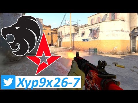 🇩🇰 Xyp9x 26-7 / Astralis vs North - Dust2 / ECS Season 6 Europe