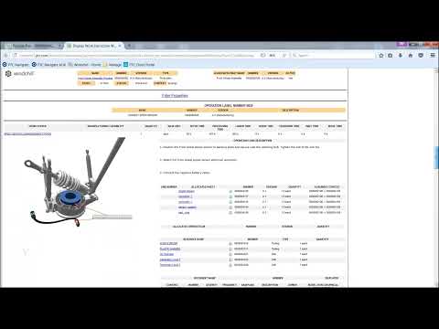 Windchill PLM Manufacturing Process Management MPM Link