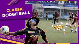 The Classic Dodge Ball Game | Knights TV | KKR IPL 2022