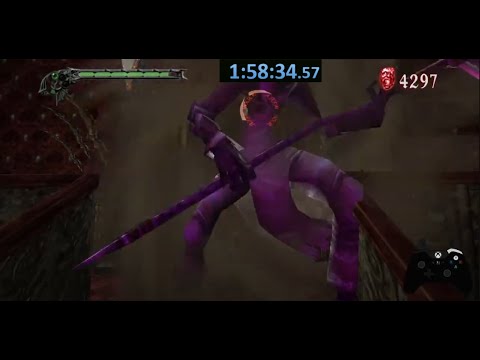 Devil May Cry 3 Dante Must Die Speedrun in Under 2 hours | New Game