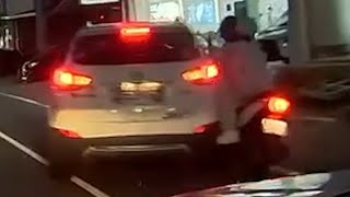 【車禍影片】有看，但不多（2025.10.20 台南市永康區中正南路