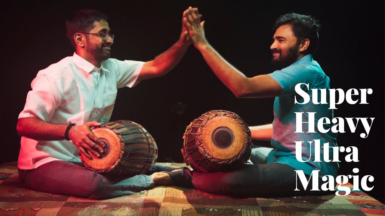 Anantha R Krishnan and Abhishek Raghuram | Super Heavy Ultra Magic | Mridangam Duet