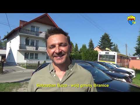LZS Raszowa - KS Orzeł Branice - 05.06.2022 - wywiad - Sebastian Baca (wójt gminy Branice)