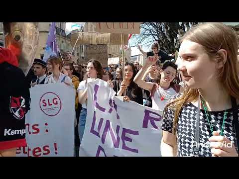 A Bordeaux, le 28 mars, manifestation contre la réforme des retraites