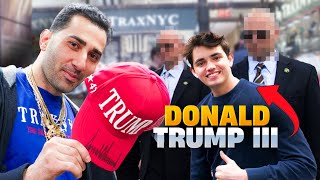 Donald Trump's Grandson Shops For A Rolex