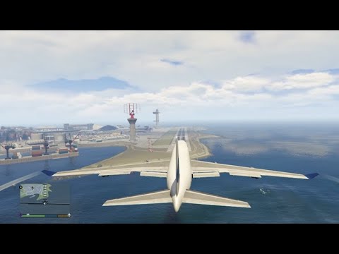 Liberty City in GTA V: Flying to Liberty City from Los Santos ✈️ [Full Roleplay]