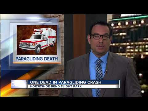 One dead in paragliding accident