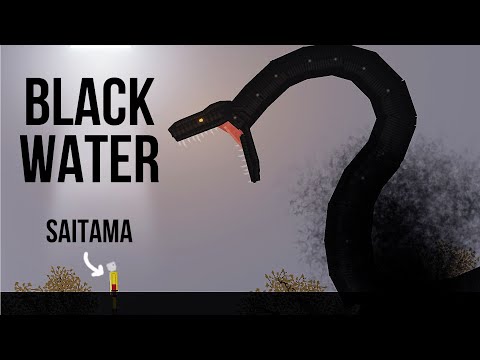 SAITAMA vs Titanoboa Prehistoric Snake in Black Water - People Playground 1.25