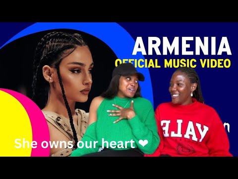 Armenia Eurovision 2023 reaction  to brunette-Future lover // that girl