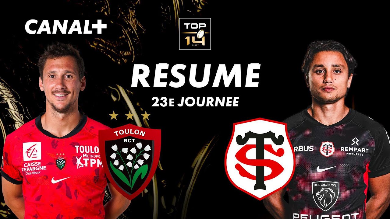 Le résumé de Toulon / Toulouse dans un stade Vélodrome en fusion- TOP 14 - 23ème journée