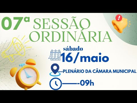 07ª SESSÃO ORDINÁRIA 2026